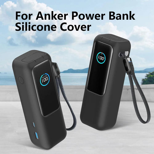 For Anker Zolo 165W Power Bank 25000mAh Drop-Proof Silicone Full-Coverage Protective Case Portable Storage for Anker Powerbank
