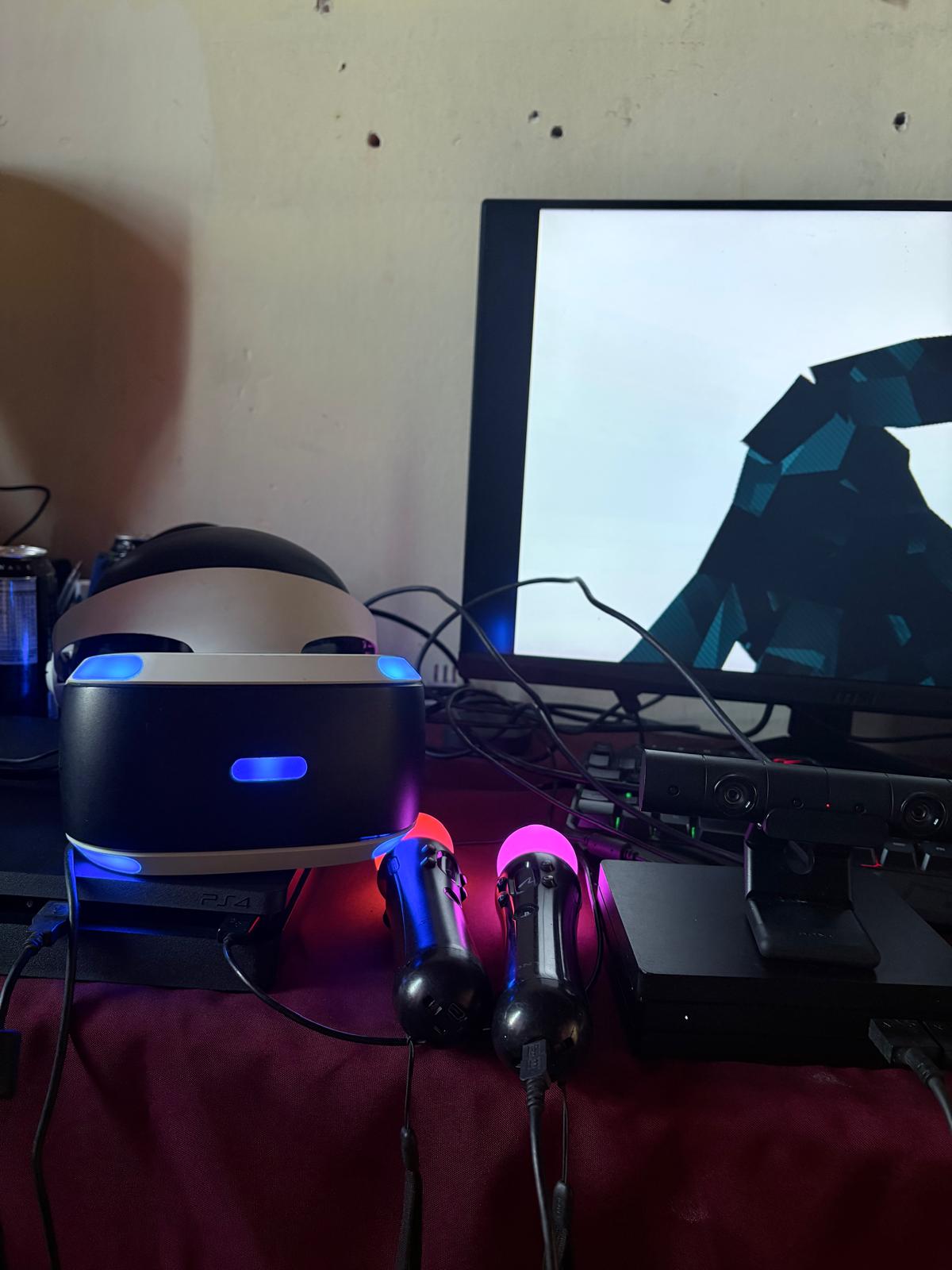 Gafas de realidad virtual Sony Playstation Vr Bundle Worlds